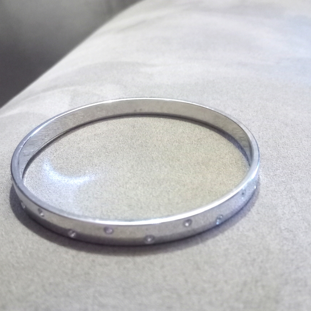 Swarovski stainless steel cristal bangle